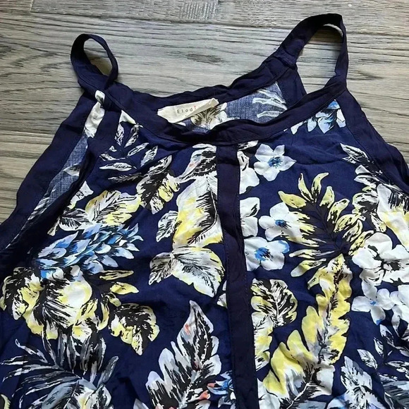 🌸4/$30🌸élodie | Colourful sleeveless floral  tank top - Picture 4 of 7